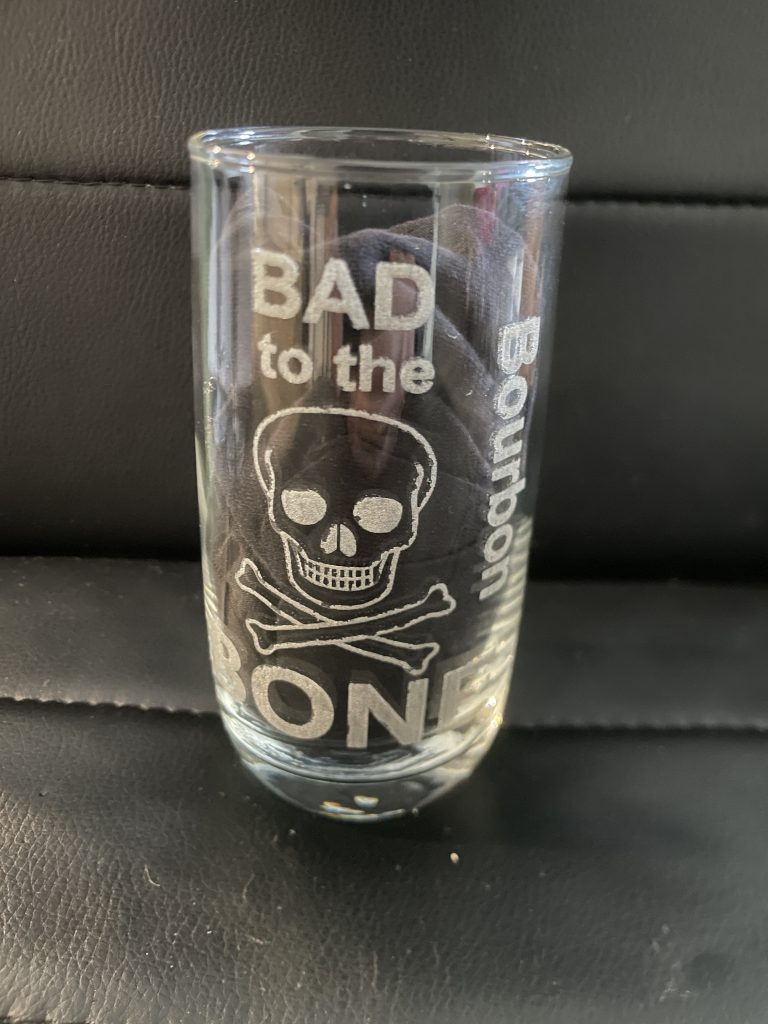 glass engraving and personalisation on glass products.